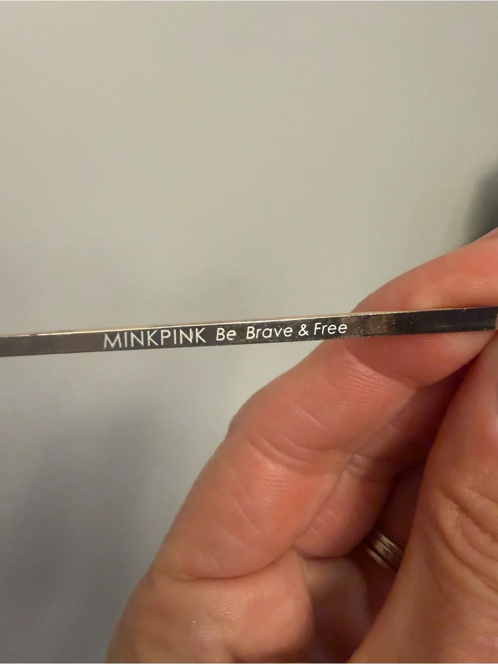 MINKPINK Side Street Brown Tortoise Round Sunglasses Gold Black Lenses